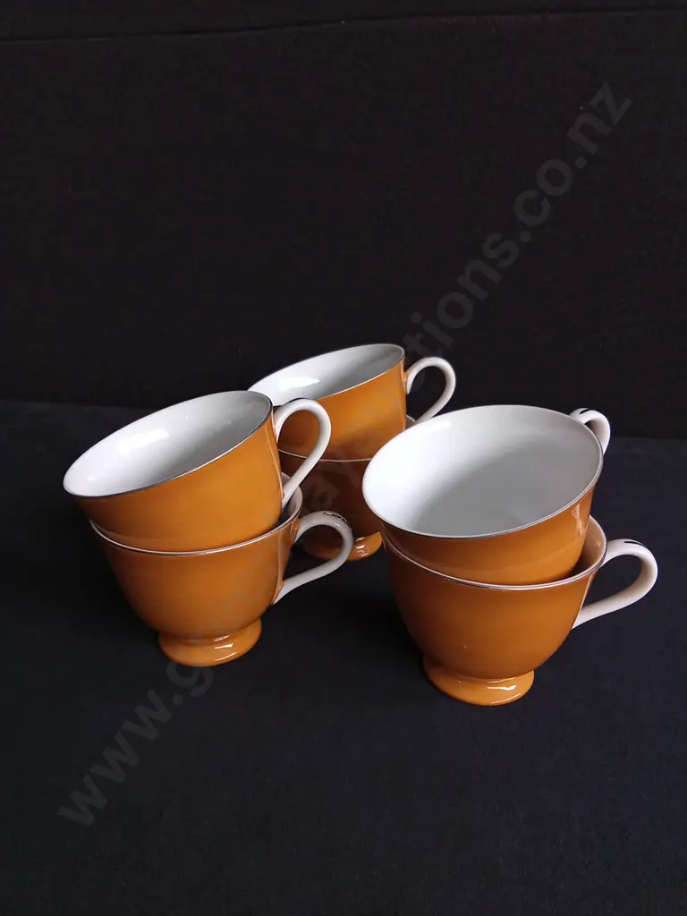 6 PIECES VINTAGE YAMATO FINE CHINA TEA CUPS Image 1++