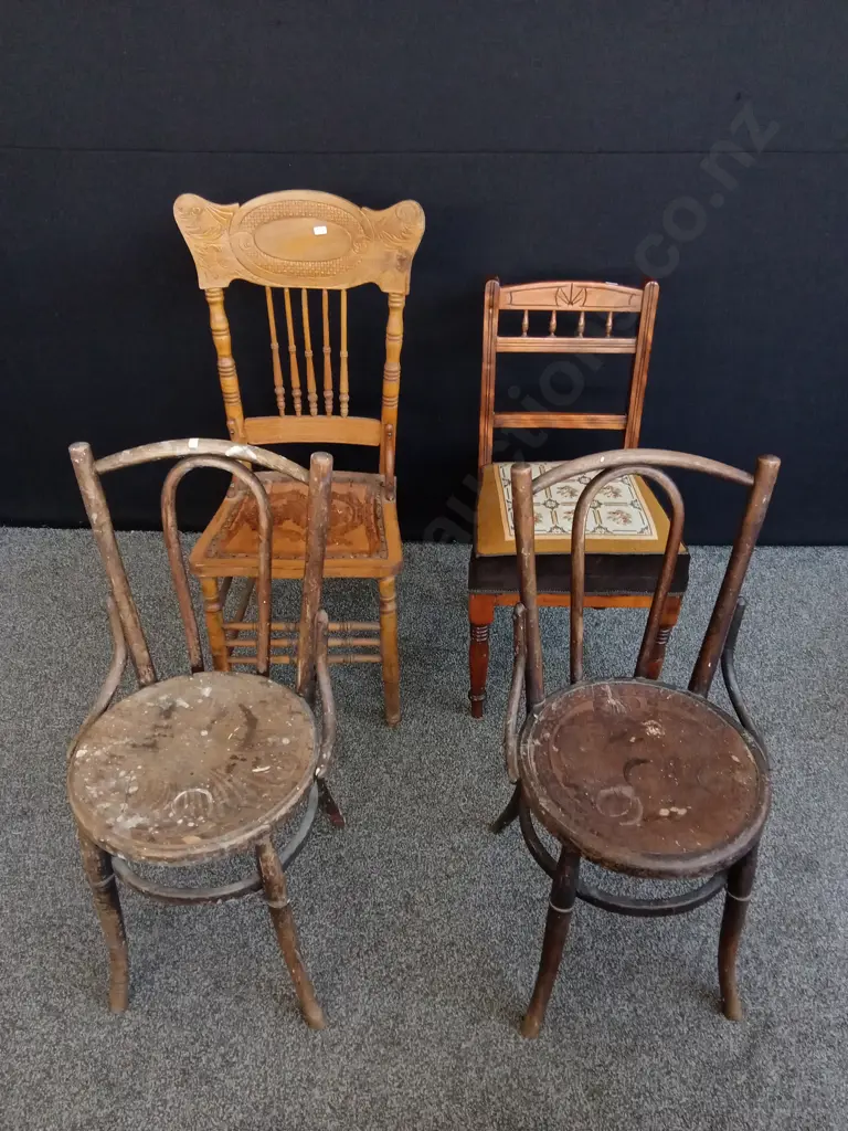 4 CHAIRS FOR RESTORATION Image 1++