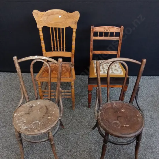 4 CHAIRS FOR RESTORATION