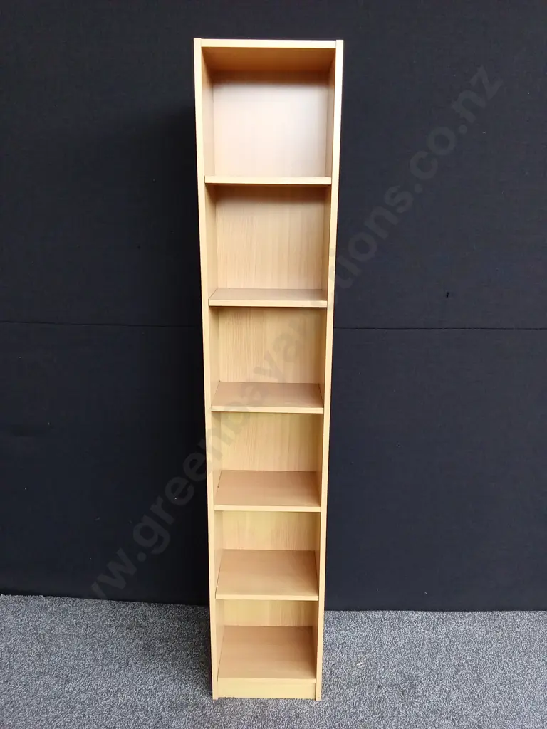 WOODEN BOOKSHELF H1.77M L 33CM D 30CM Image 1++