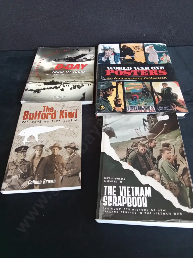 4 WAR BOOKS Image 1++