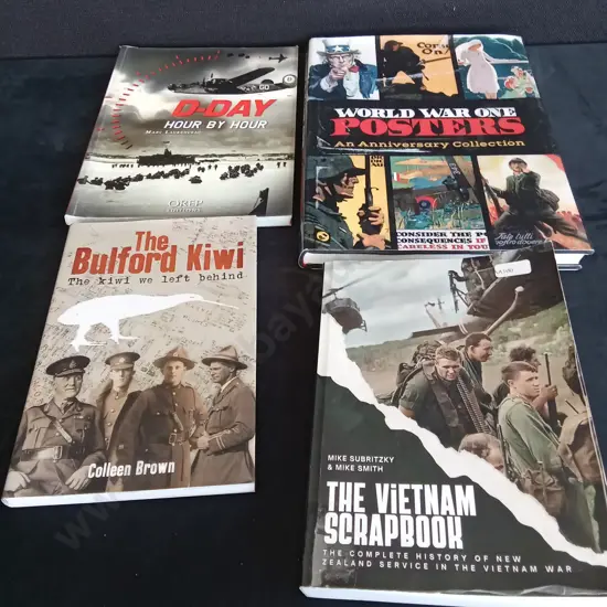 4 WAR BOOKS
