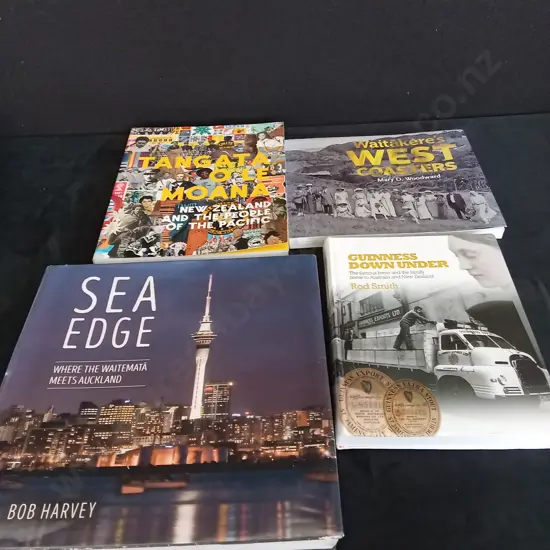 4 NEW ZEALAND BOOKS