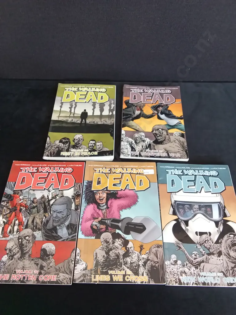 5 THE WALKING DEAD COMICS Image 1++