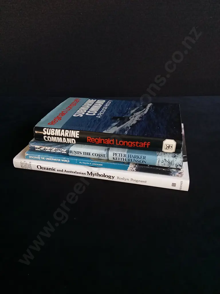 4 BOOKS ON MARITIME AND OCEANIC THEMES Image 1++