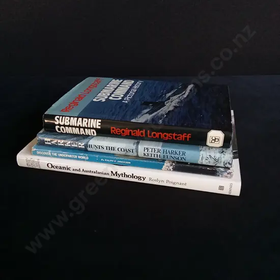 4 BOOKS ON MARITIME AND OCEANIC THEMES