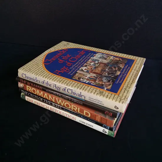 5 BOOKS ON HISTORY