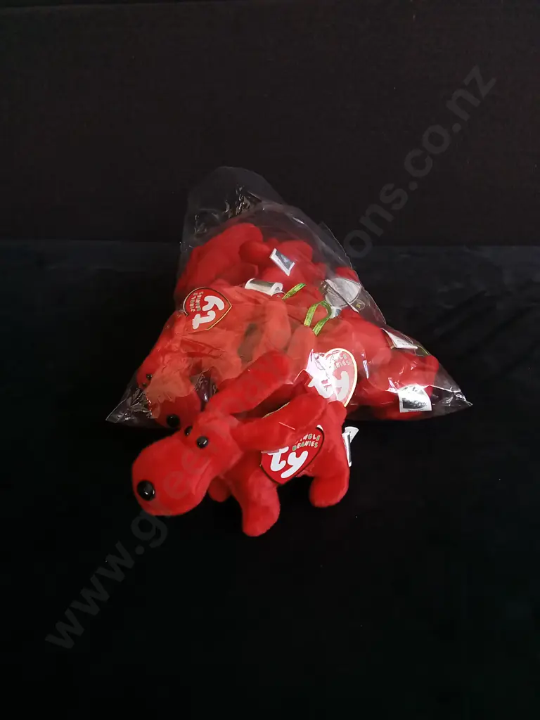 BRAND NEW BAG OF 12 TY BEANIE BABIES "ROVER" Image 1++