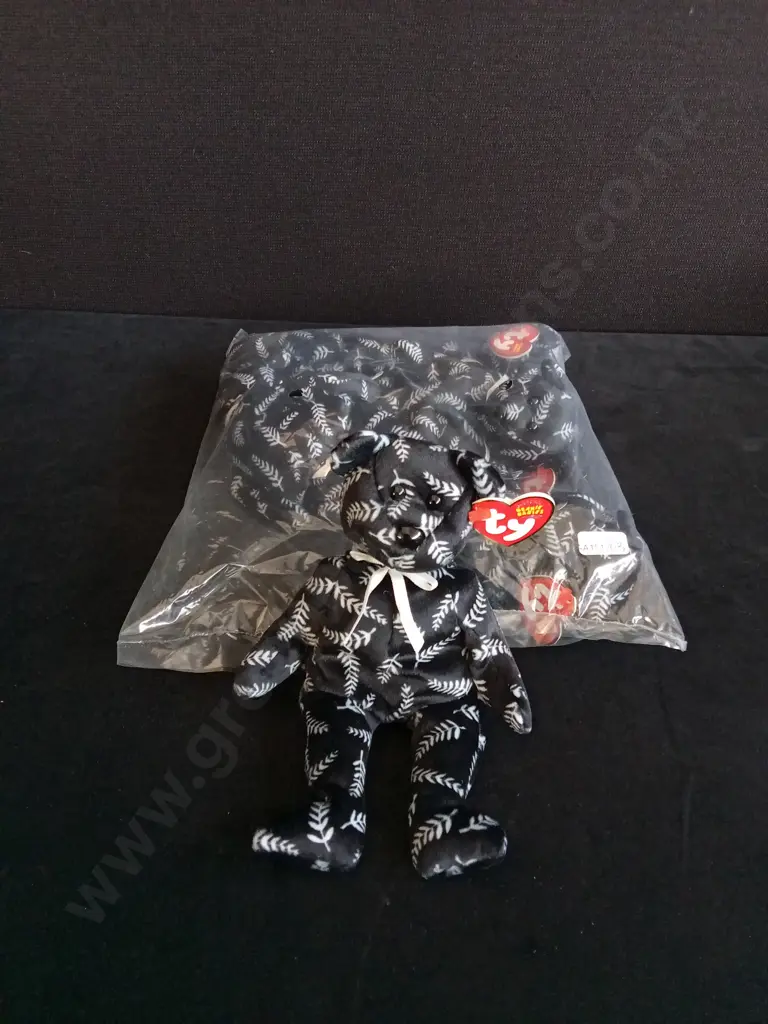 BRAND NEW BAG OF 6 TY BEANIE BABIES "SILVER" Image 1++