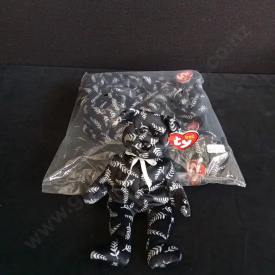BRAND NEW BAG OF 6 TY BEANIE BABIES "SILVER"