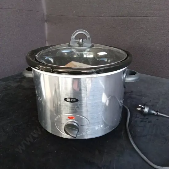 ZIP STAINLESS STEEL SLOW COOKER WORKING