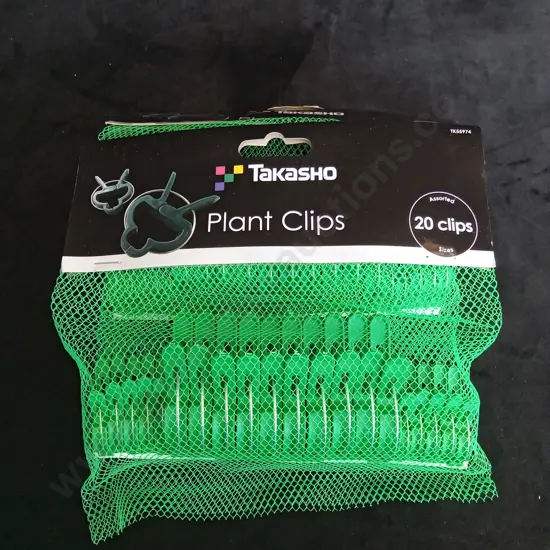 2 PLACE OF 20 BRAND NEW TAKASHO PLANT CLIPS
