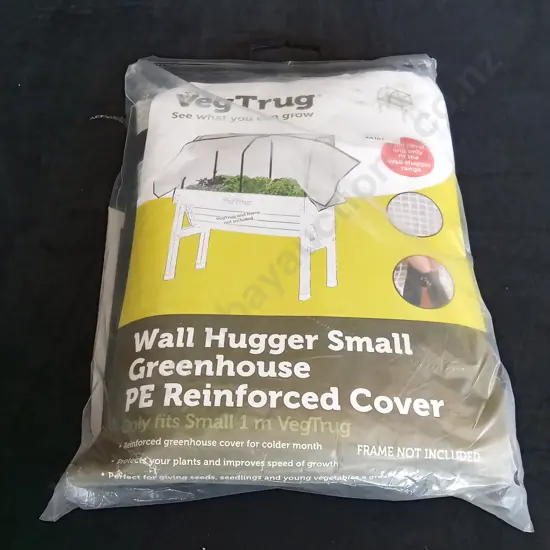 VEGTRUG WALL HUGGER SMALL GREENHOUSE PE REINFORCED COVER