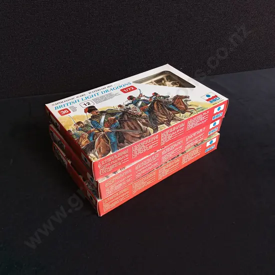 3 VINTAGE BOXES OF MILITARY MODELS, ESCI