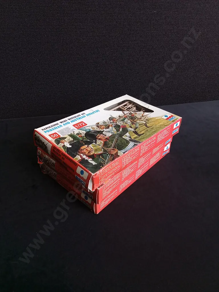 3 VINTAGE BOXES OF MILITARY MODELS, ESCI Image 1++