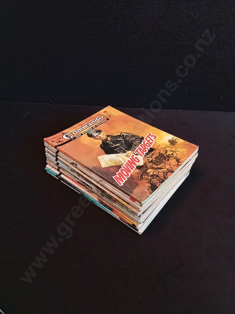 15 PIECES VINTAGE COMMANDO WAR COMICS NO 1734-1749 Image 1++