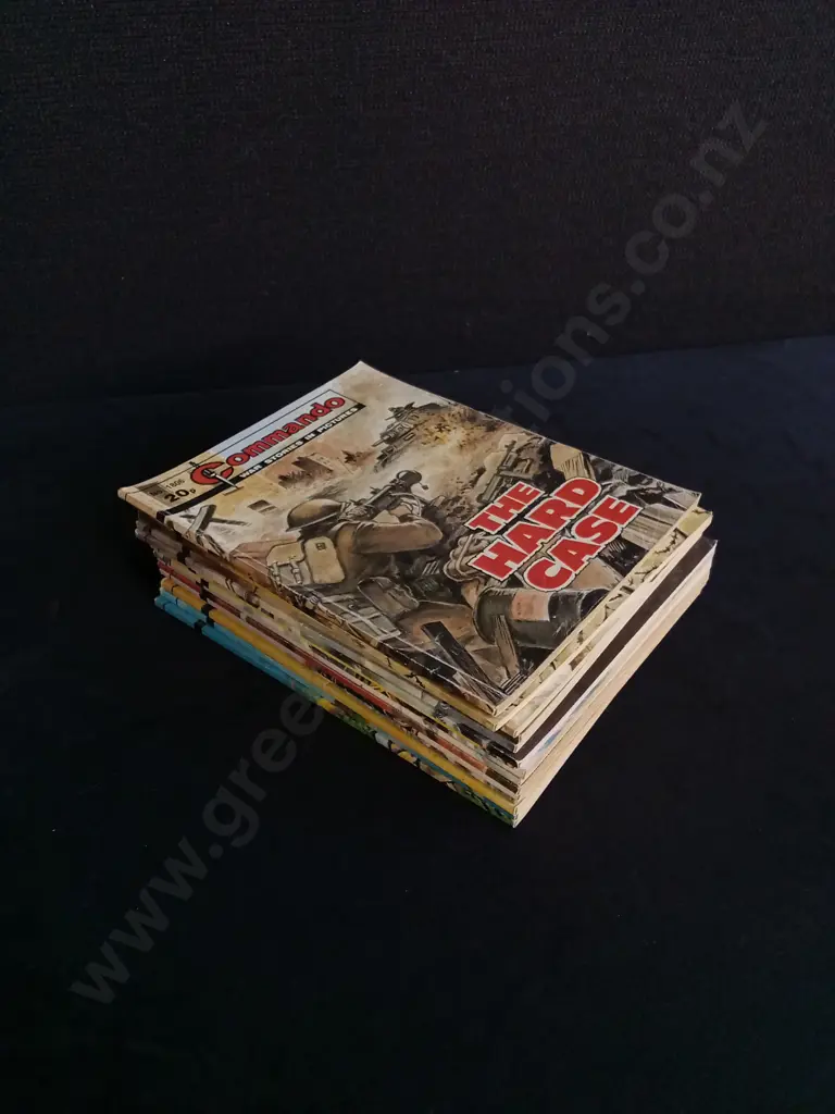 15 PIECES VINTAGE COMMANDO WAR COMICS NO 1806-1820 Image 1++