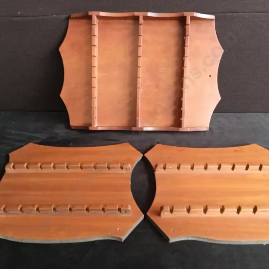 3 WOODEN SPOON DISPLAY BOARDS