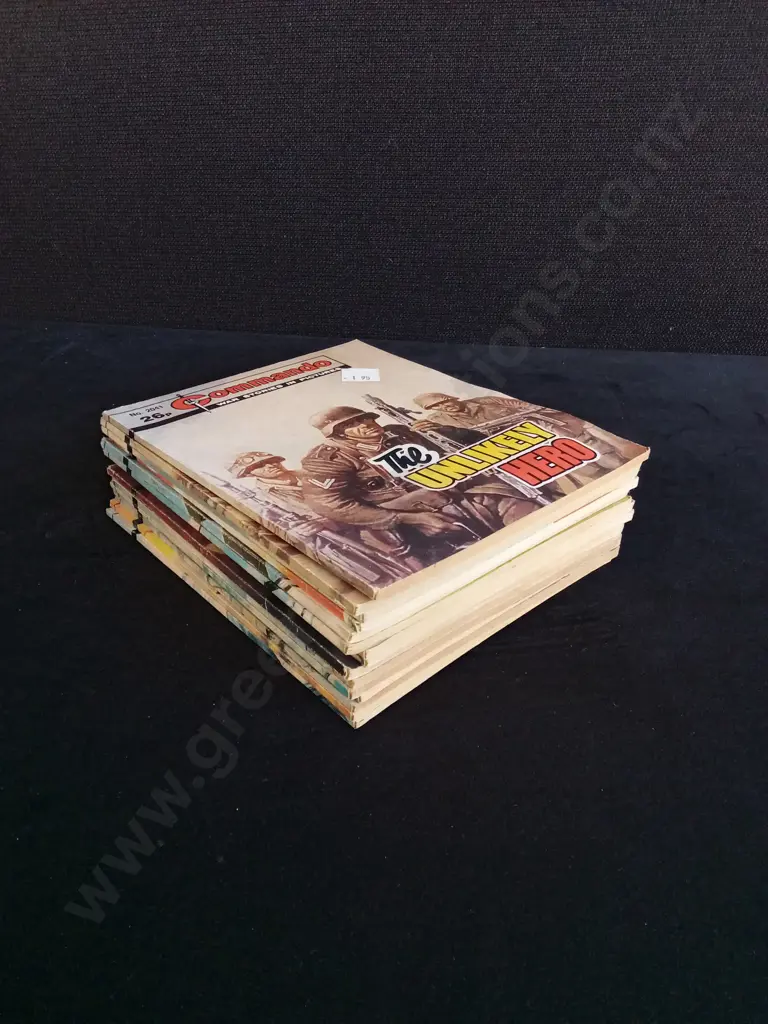 15 PIECES VINTAGE COMMANDO WAR COMICS NO 2041-2089 Image 1++