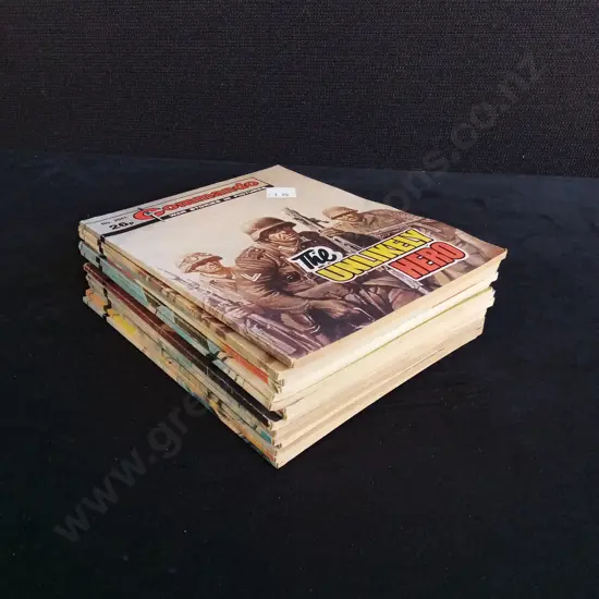 15 PIECES VINTAGE COMMANDO WAR COMICS NO 2041-2089