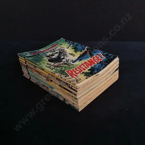 15 PIECES VINTAGE COMMANDO WAR COMICS NO 1990-2015
