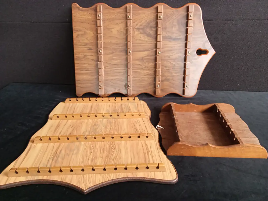 3 WOODEN SPOON DISPLAY BOARDS Image 1++