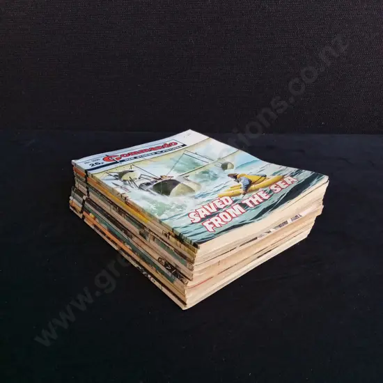 15 PIECES VINTAGE COMMANDO WAR COMICS NO 2090-2135