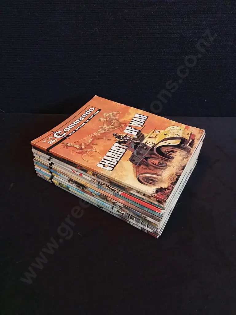 15 PIECES VINTAGE COMMANDO WAR COMICS NO 1788-1805 Image 1++