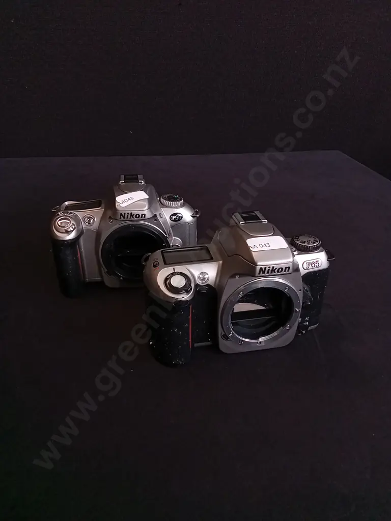 PAIR OF VINTAGE NIKON F SERIES 35MM FILM CAMERA BODIES Image 1++