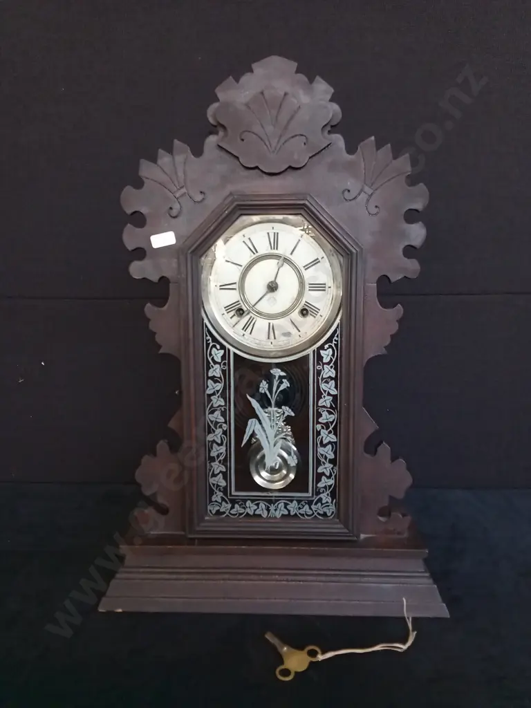 ANSONIA VICTORIAN GINGERBREAD CLOCK MADE IN NEW YORK Image 1++