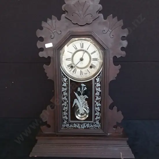 ANSONIA VICTORIAN GINGERBREAD CLOCK MADE IN NEW YORK
