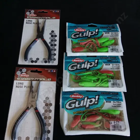 5 PIECES BRAND NEW FISHING ITEMS