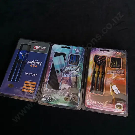3 BRAND NEW PACKS OF DARTS