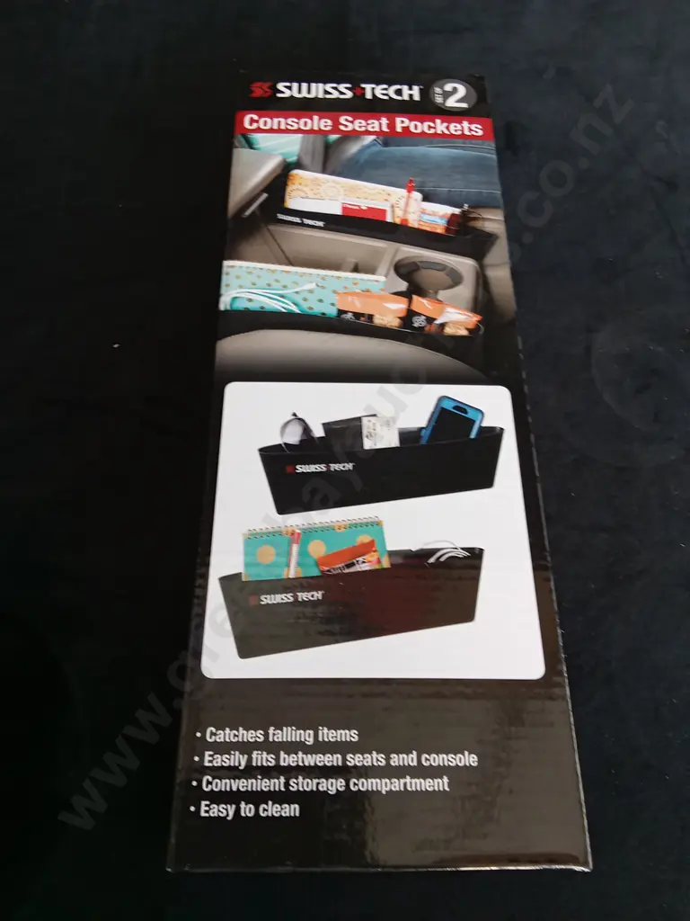 SWISS TECH CONSOLE SEAT POCKETS Image 1++
