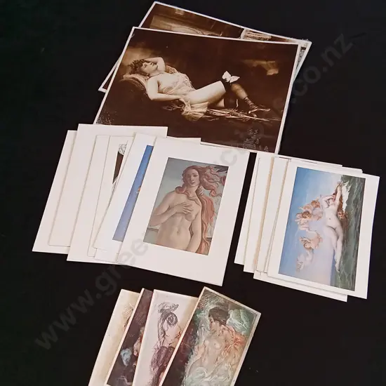VINTAGE PRINTS INCLUDING CARDS