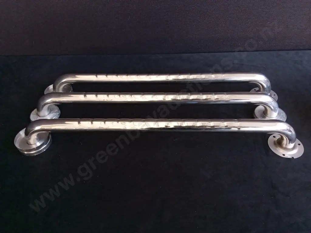 3 STAINLESS STEEL SAFETY GRAB RAILS Image 1++
