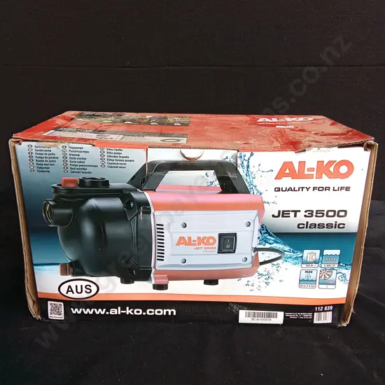 AL-KO JET 3500 CLASSIC WATER PUMP