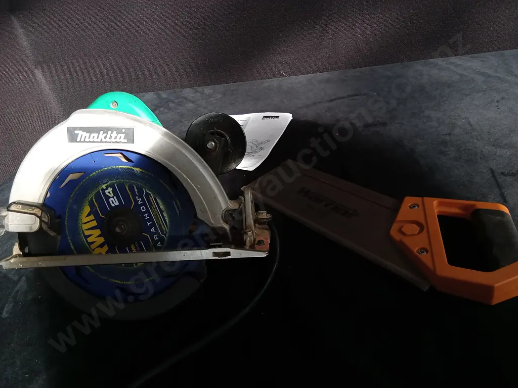 MAKITA CIRCULAR SAW AND WARRIOR HAND SAW Image 1++
