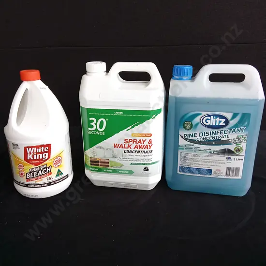 3 CLEANING PRODUCTS