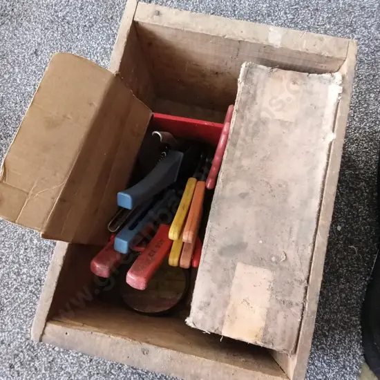 CRATE OF TOOLS