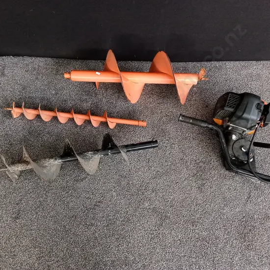 4 PIECE EARTH AUGER