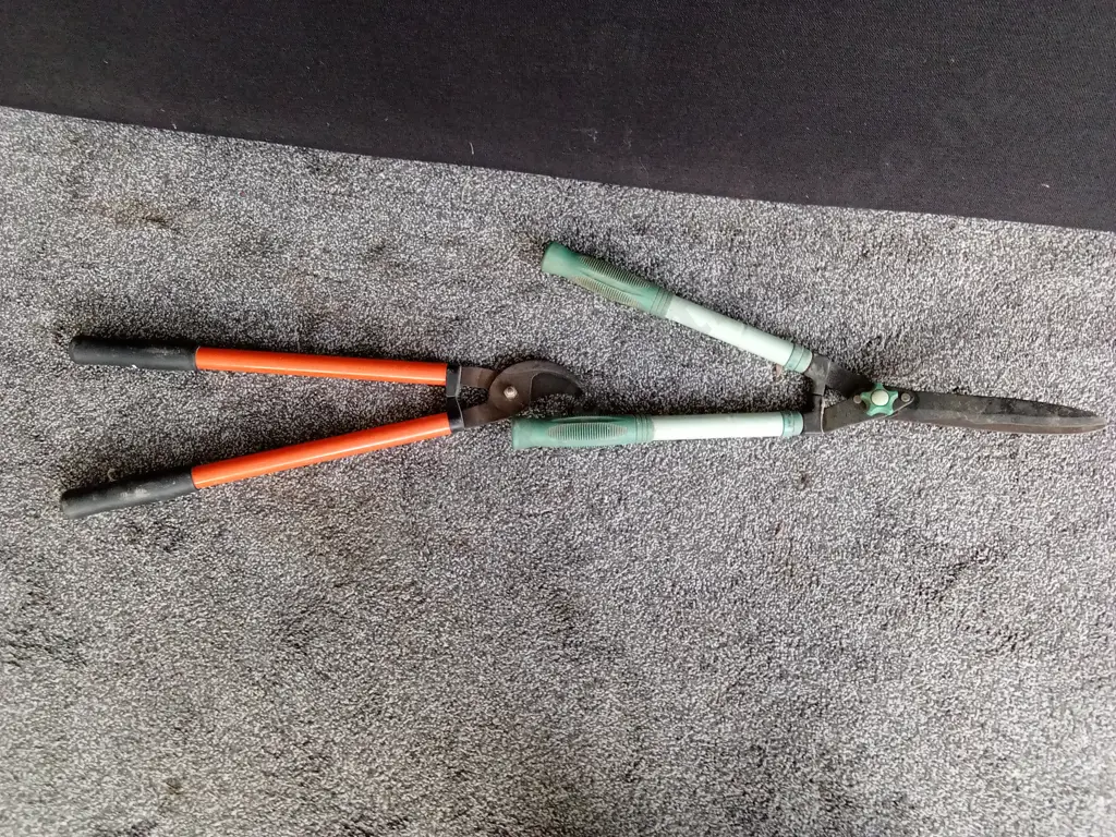2 HEDGE TRIMMERS Image 1++