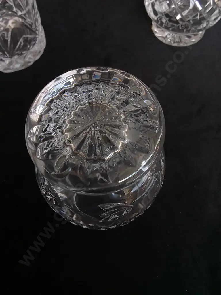 4 GLASSES AND 3 GLASS ITEMS Image 1++