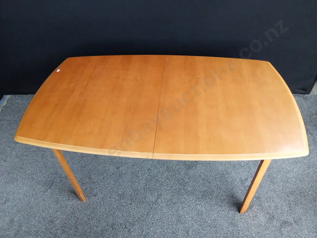 EXTENDABLE WOODEN TABLE AND 4 CHAIRS H 75CM L 1.95M D 91CM Image 1++