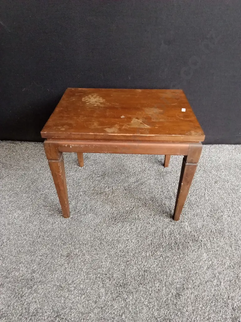 WOODEN SIDE TABLE H42CM L51CM D41CM Image 1++