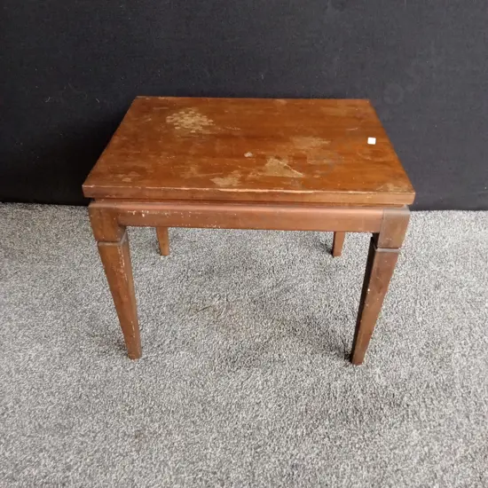 WOODEN SIDE TABLE H42CM L51CM D41CM