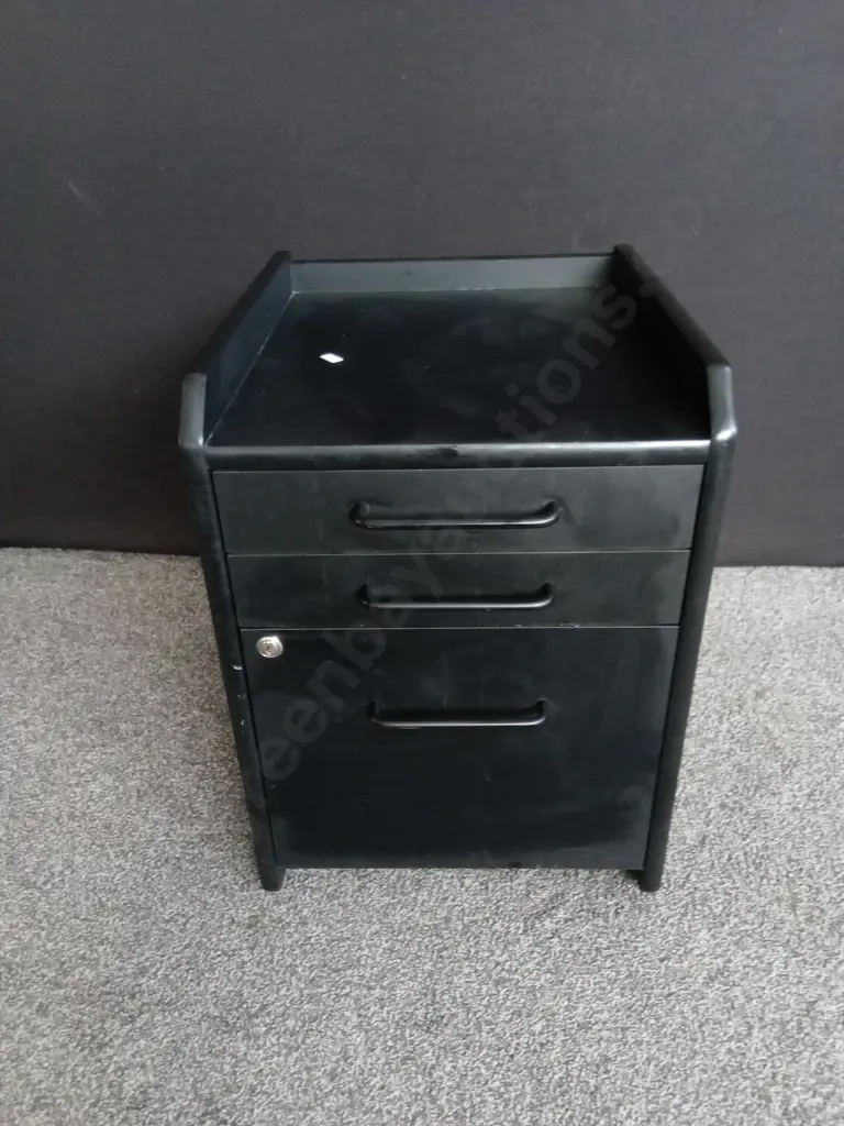 BLACK DRAWERS H51CM L44CM D49CM Image 1++