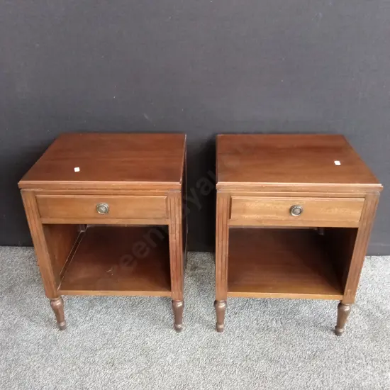 MATCHING BESIDE TABLES H61CM L46CM D38CM
