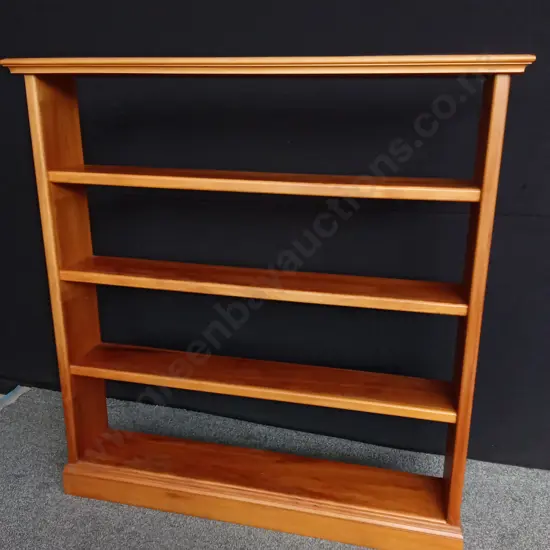 WOODEN BOOKCASE H 1.57 M X W 1.4 M X D 27CM