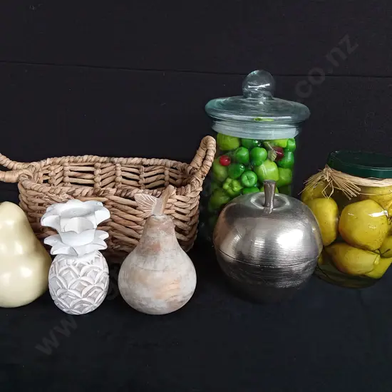 DECORATIVE FRUIT ITEMS